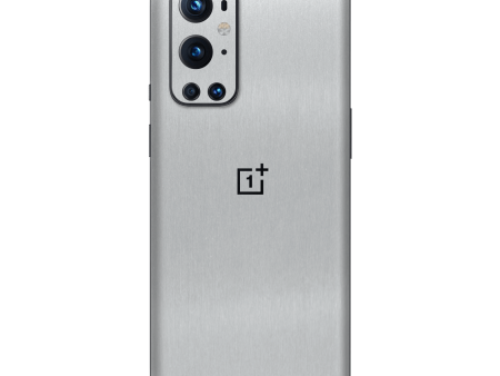 OnePlus 9 PRO BRUSHED ALUMINIUM Metallic Skin For Sale