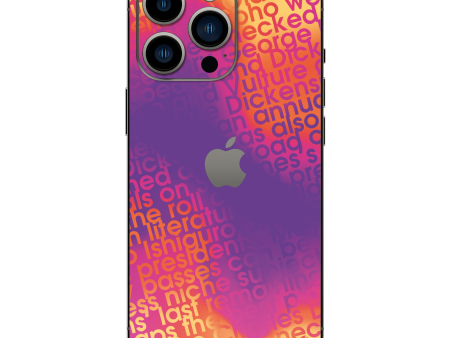 iPhone 15 PRO SIGNATURE Inferno Swirl Skin For Sale