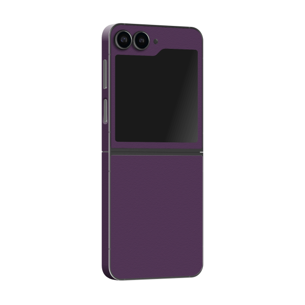 Samsung Z Flip 6 LUXURIA PURPLE Sea Star Textured Skin Fashion