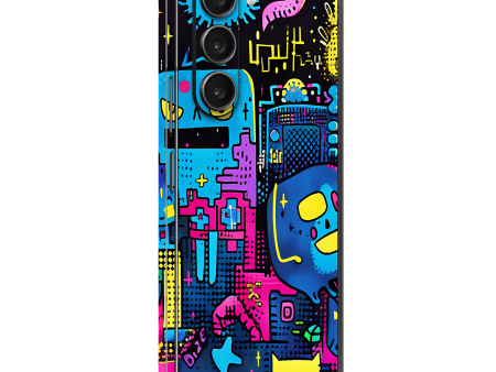 Samsung Galaxy Z FOLD 5 SIGNATURE Arcade Rave Skin For Cheap