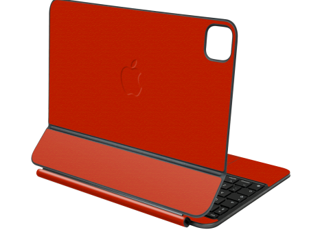 Magic Keyboard for iPad PRO 13” (M4, 2024) LUXURIA Red Cherry Juice Matt Textured Skin For Cheap