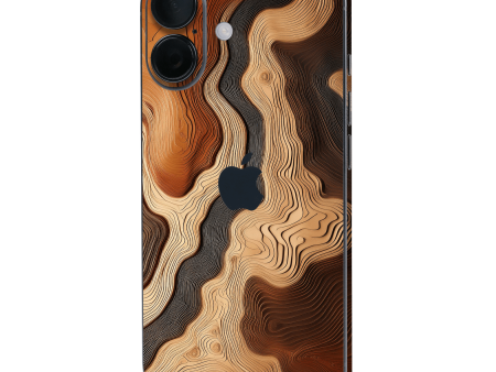 iPhone 16 Plus SIGNATURE Dune Écru Skin Fashion