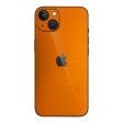 iPhone 14 GLOSSY FIERY ORANGE TUNING Metallic Skin Supply