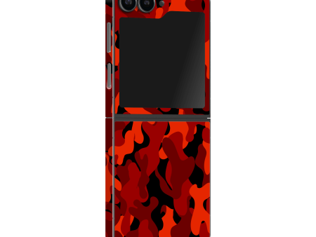 Samsung Z Flip 6 SIGNATURE Fire CAMO Skin Online now