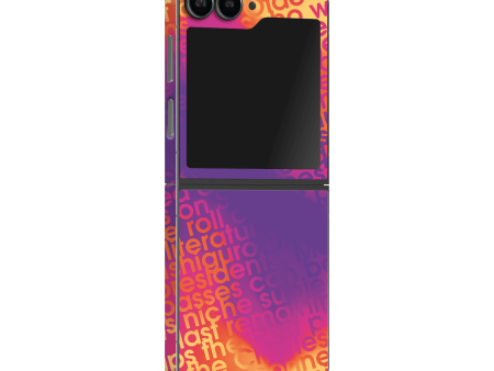 Samsung Z Flip 6 SIGNATURE Inferno Swirl Skin Supply