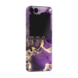 Samsung Z Flip 6 SIGNATURE AGATE GEODE Purple-Gold Skin Online