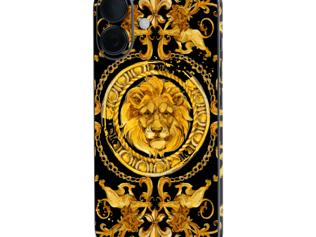 iPhone 16 Plus SIGNATURE Baroque Gold Ornaments Skin For Cheap