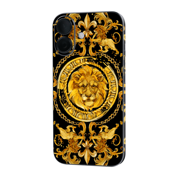 iPhone 16 Plus SIGNATURE Baroque Gold Ornaments Skin For Cheap