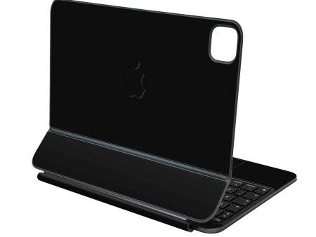 Magic Keyboard for iPad PRO 13” (M4, 2024) Soft-Touch PHANTOM Black StealthMatte Skin For Discount