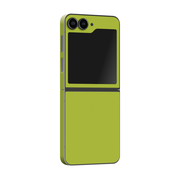 Samsung Z Flip 6 LUXURIA Lime Green Textured Skin Supply