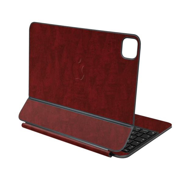 Magic Keyboard for iPad PRO 13” (M4, 2024) LUXURIA Scarlet Satin Wood Skin Online