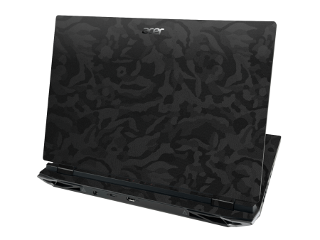 Acer NITRO 5 (17-inch) Luxuria BLACK CAMO 3D TEXTURED Skin Online Sale