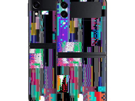 Samsung Galaxy Z Flip 3 SIGNATURE Glitchscape Skin For Discount