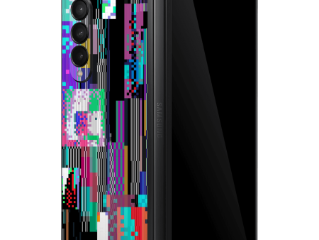 Samsung Galaxy Z FOLD 3 SIGNATURE Glitchscape Skin Discount