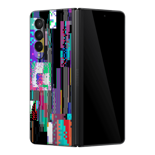 Samsung Galaxy Z FOLD 3 SIGNATURE Glitchscape Skin Discount