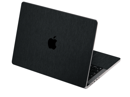 MacBook PRO 16  (2021) BRUSHED BLACK Metallic Skin Discount