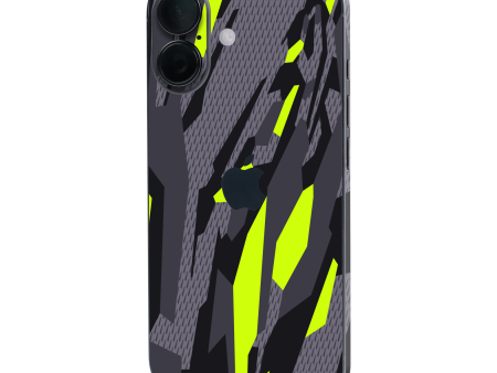 iPhone 16 Plus SIGNATURE Abstract Green CAMO Skin For Sale