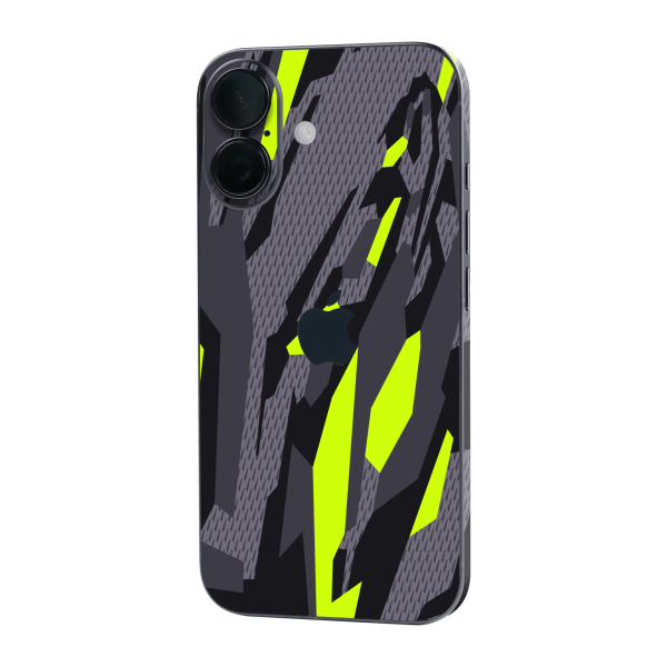 iPhone 16 Plus SIGNATURE Abstract Green CAMO Skin For Sale