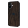 iPhone 16 Plus LUXURIA Textured DARK WALNUT Skin Cheap