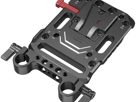 SmallRig V-Lock Battery Plate with 15mm LWS Rod Clamp Online now