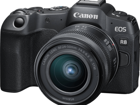 Canon EOS R8 Mirrorless Camera with 24-50mm f 4.5-6.3 IS STM Lens Fashion